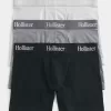 3er-Pack längerer Boxershorts