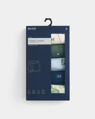 5er-Pack Boxershorts in klassischer Länge