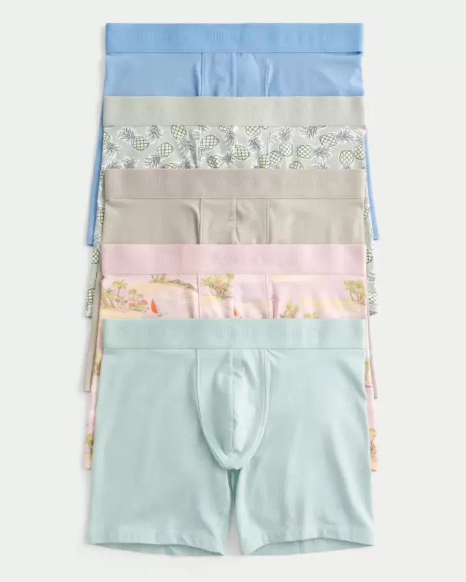 5er-Pack längerer Boxershorts