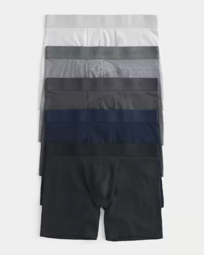 5er-Pack längerer Boxershorts