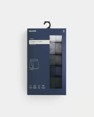 5er-Pack längerer Boxershorts