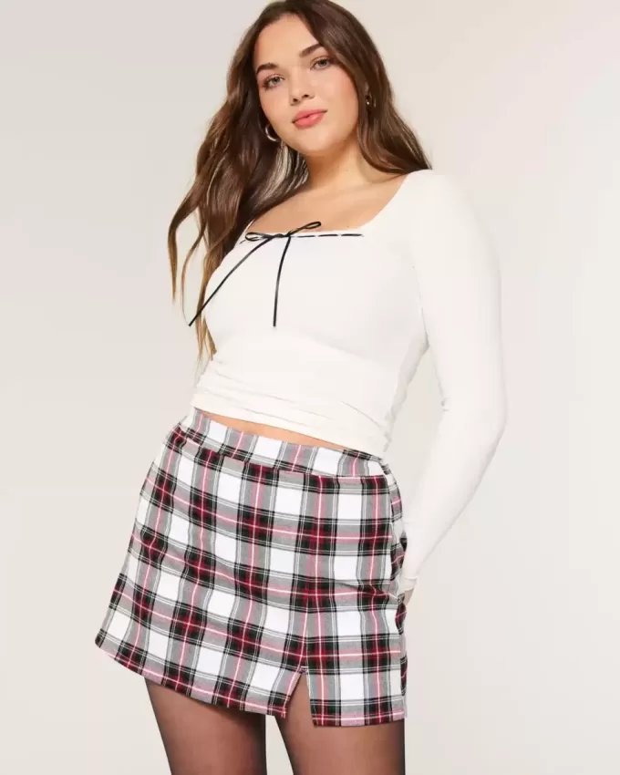 A-Linien-Mini-Skort