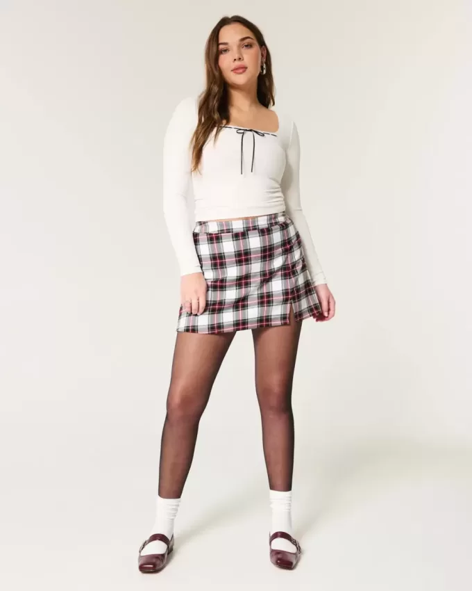 A-Linien-Mini-Skort