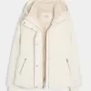 Allwetterjacke mit Kunstpelzfutter