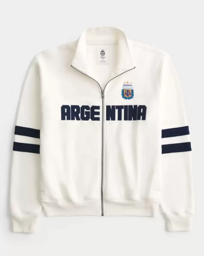 Argentinien AFA Grafik Fleece-Trainingsjacke Argentinien AFA Grafik Fleece-Trainingsjacke