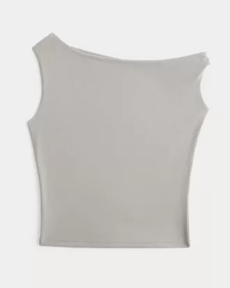 Asymmetrisches Off-Shoulder-Top