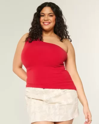 Asymmetrisches One-Shoulder-Top