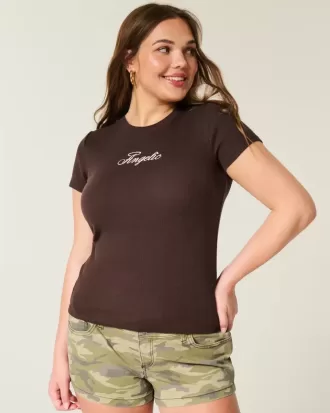 Baby-T-Shirt mit Engel-Grafik