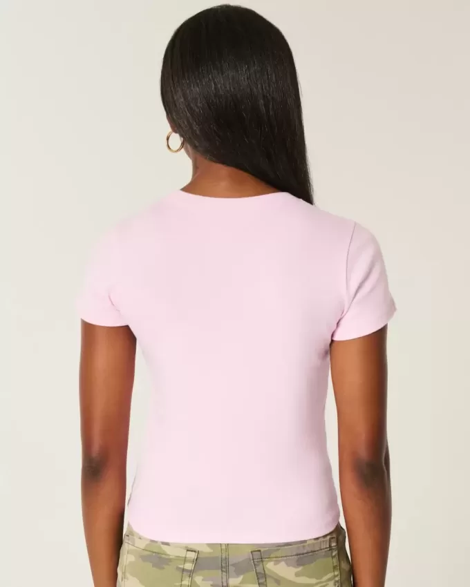 Baby T-Shirt mit Herz-Grafik