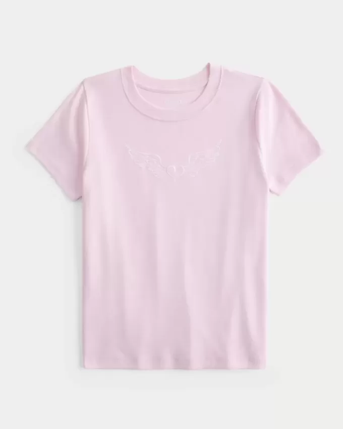 Baby T-Shirt mit Herz-Grafik
