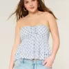 Babydoll-Oberteil mit gestuftem Neckholder Babydoll-Oberteil mit gestuftem Neckholder