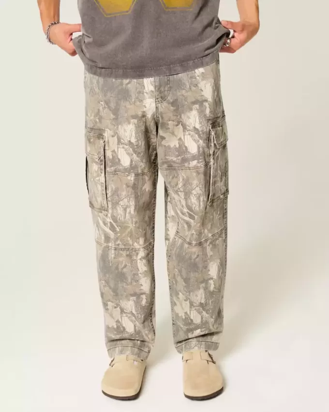 Baggy-Cargohose im Camouflage-Design Baggy-Cargohose im Camouflage-Design