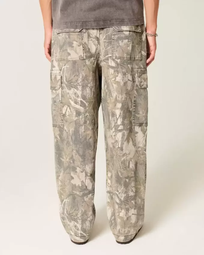 Baggy-Cargohose im Camouflage-Design Baggy-Cargohose im Camouflage-Design
