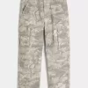 Baggy-Cargohose im Camouflage-Design