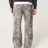 Baggy-Carpenter-Jeans im Camouflage-Look