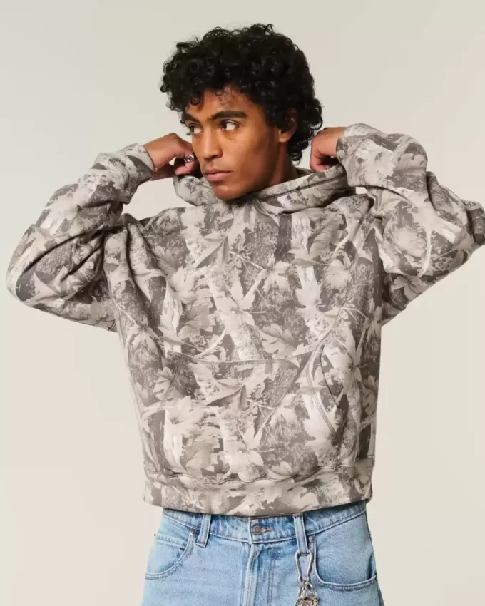 Baggy Cinch Camo Hoodie Baggy Cinch Camo Hoodie