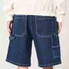 Baggy Denim-Malershorts