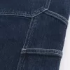 Baggy Denim-Malershorts