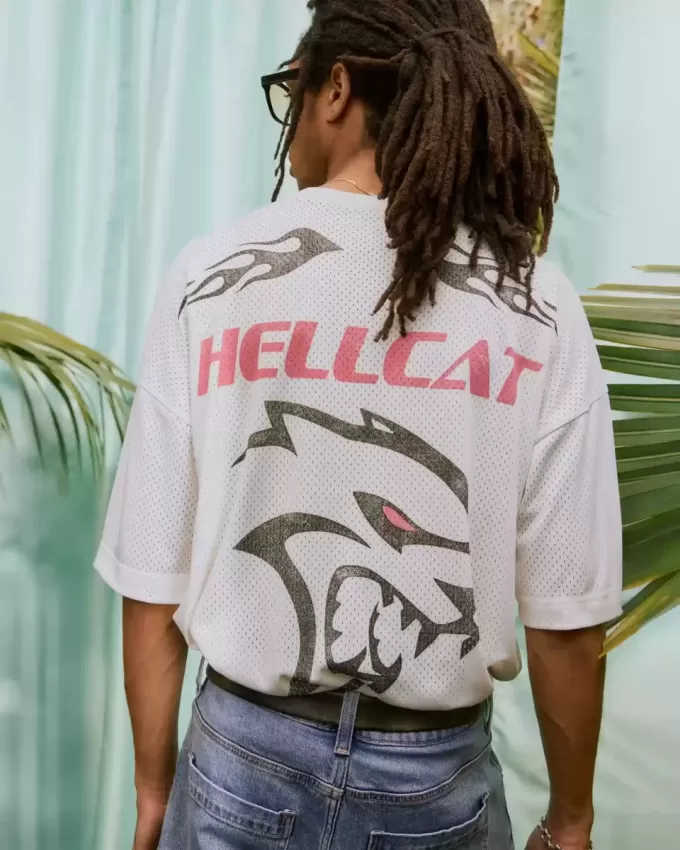 Baggy Dodge Hellcat Grafik-Trikot