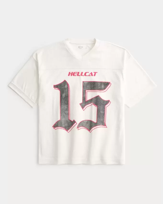 Baggy Dodge Hellcat Grafik-Trikot