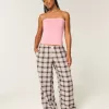 Baggy Flanellhose