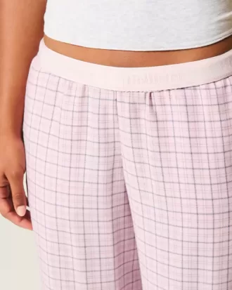 Baggy Flanellhose