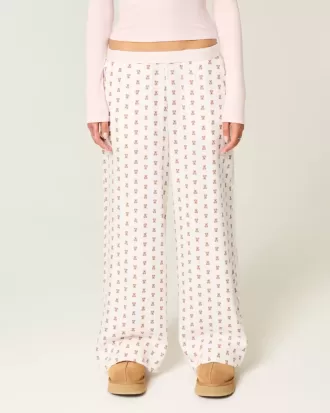 Baggy Flanellhose
