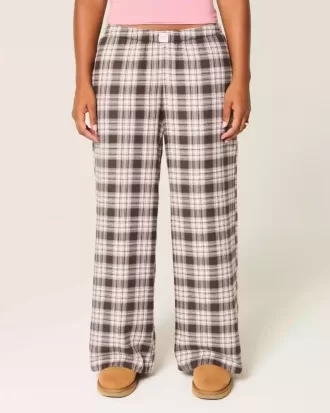 Baggy Flanellhose