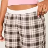 Baggy Flanellhose