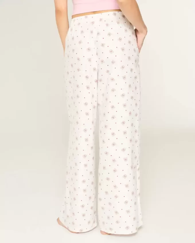 Baggy Flanellhose