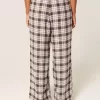 Baggy Flanellhose