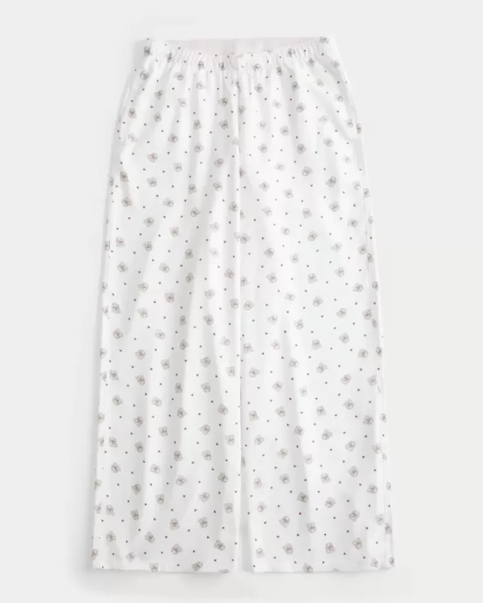 Baggy Flanellhose