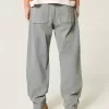 Baggy-Jeans in heller Waschung Baggy-Jeans in heller Waschung