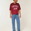 Baggy-Jeans in mittlerer Waschung