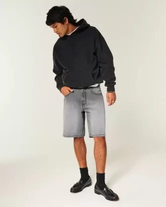 Baggy-Jeansshorts