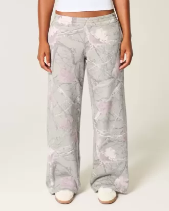 Baggy-Jogginghose mit Camouflage-Muster