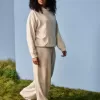Baggy-Jogginghose mit Reh-Print