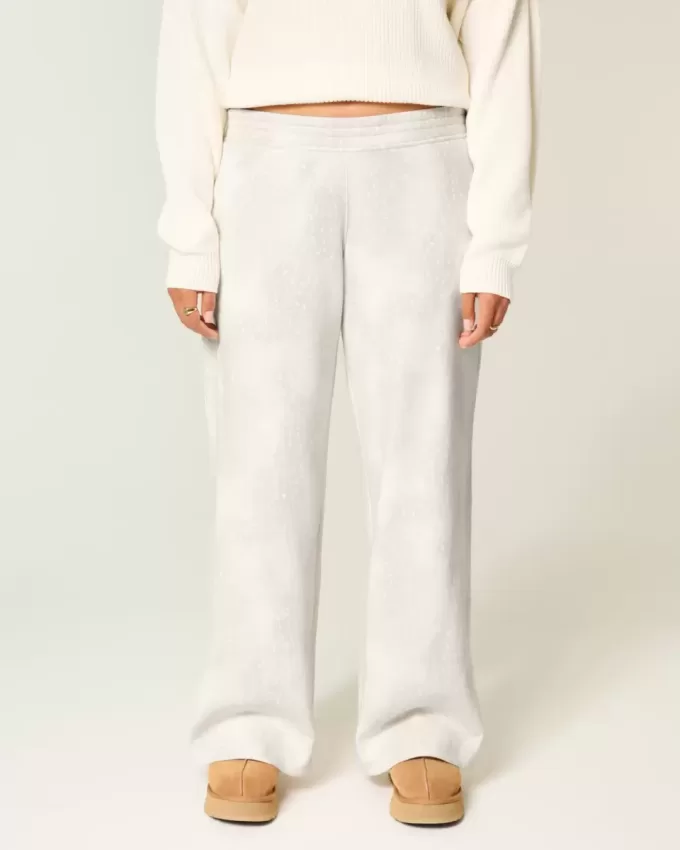Baggy-Jogginghose mit Reh-Print