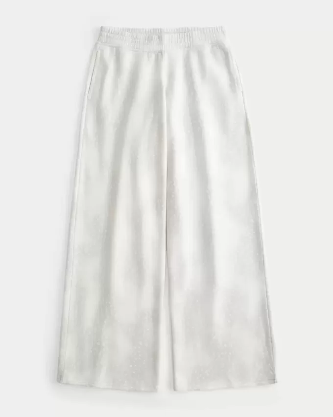 Baggy-Jogginghose mit Reh-Print