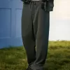 Baggy-Jogginghose mit Schlangenmuster