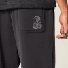 Baggy-Jogginghose mit Schlangenmuster