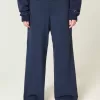 Baggy-Jogginghose mit Schleifengrafik Baggy-Jogginghose mit Schleifengrafik