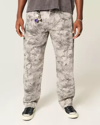 Baggy-Malerjeans im Camouflage-Design