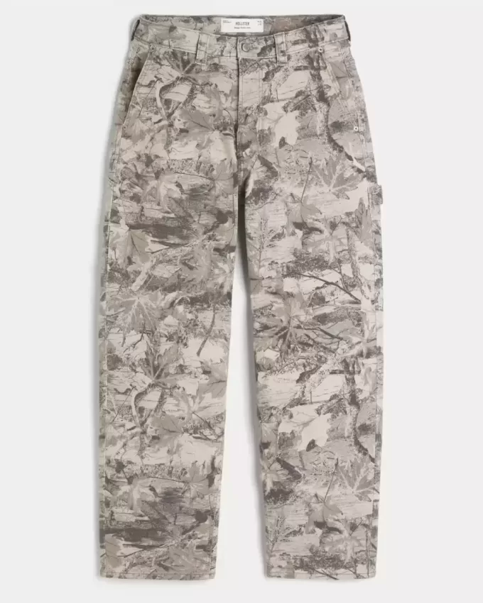 Baggy-Malerjeans im Camouflage-Design