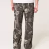 Baggy-Malerjeans mit Camouflage-Muster