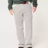 Baggy-Malerjeans mit Eisenbahnstreifen