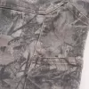Baggy-Malershorts aus Denim mit Camouflage-Muster