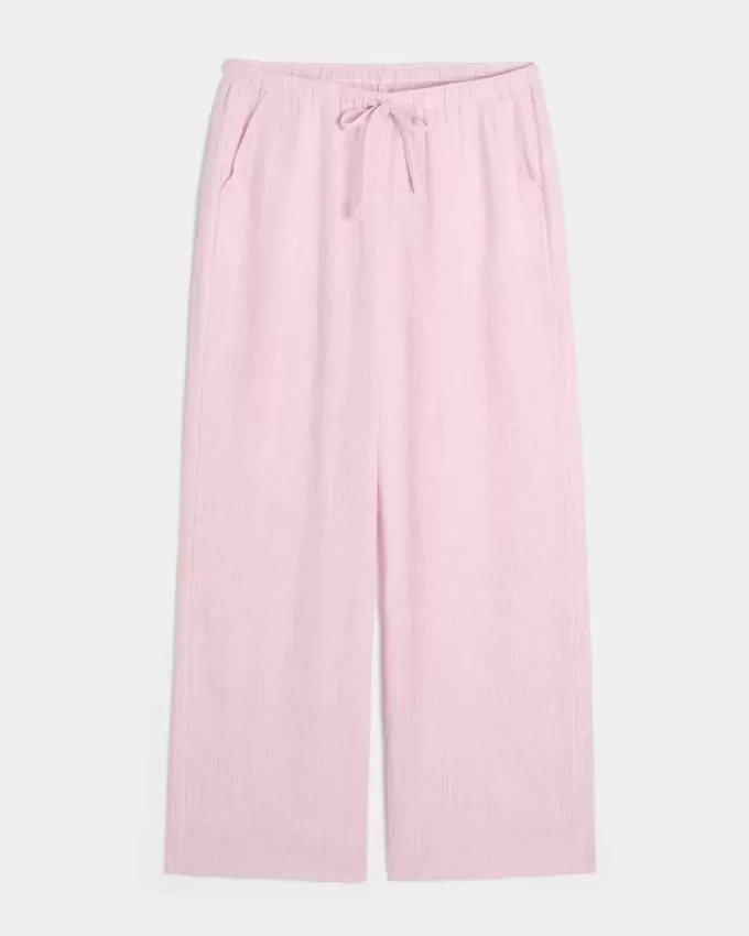Baggy-Schlupfhose aus Leinenmischung Baggy-Schlupfhose aus Leinenmischung