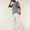 Baggy-Trainingshose mit Camouflage-Muster