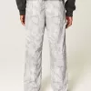 Baggy-Trainingshose mit Camouflage-Muster